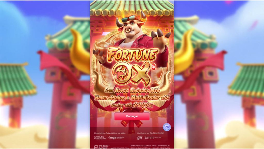 Mainkan Fortune Ox di layar beranda Brabet.